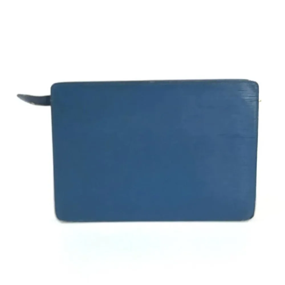 Louis Vuitton Bag Clutch EPI Blue M52525 SR0997 Authentic - Picture 4 of 12